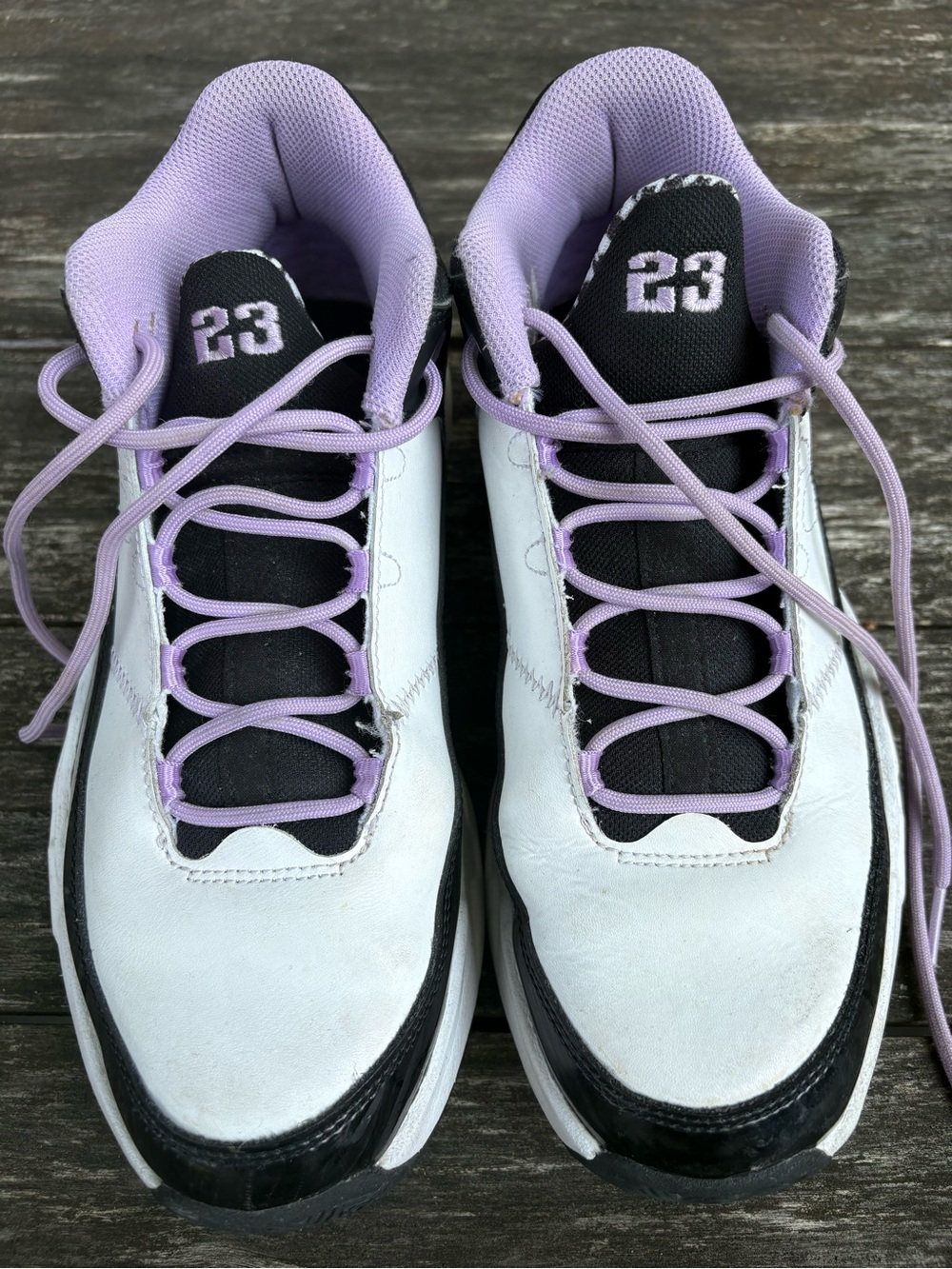 Original Jordan Max Aura 3 GS Black Lilac for Kids